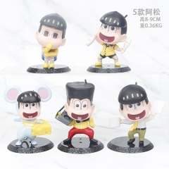 5PCS/SET Osomatsu-san / Osomatsu-kun Cartoon PVC Anime Figure (Opp Bag)