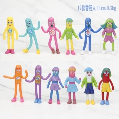 手办公仔 12款香肠跳舞公仔10CM 0.3KG
