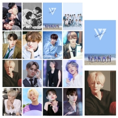 16PCS/SET K-POP SEVENTEEN AN ODE TO YOU Photocard Lomo Card 5.2*7.4cm