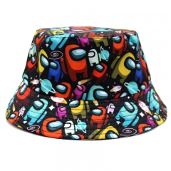 3 Styles Among Us Cartoon Fisherman Sun Cap Anime Hat