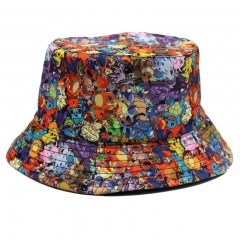 Pokemon Cartoon Fisherman Sun Cap Anime Hat