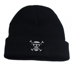 One Piece Cartoon Winter Warm Cap Anime Knitted Hat