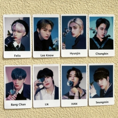 8PCS/SET K-POP Stray Kids MANIAC in JAPAN Photocard Card 5.4*8.6cm