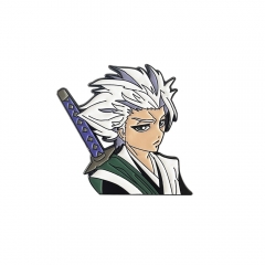 Bleach Hitsugaya Toushirou Cosplay Cartoon Anime Brooch Pin