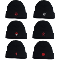 7 Styles Naruto Cartoon Winter Warm Cap Anime Knitted Hat