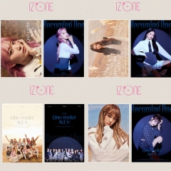 13 Styles K-POP IZ*ONE One-reeler Poster Sticker 21*30cm