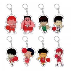 8 Styles Slam Dunk Cartoon Acrylic Anime Keychain