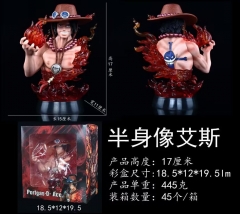新款 半身照艾斯现货到货，高17厘米，重445克