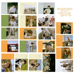 2 Styles 16PCS/SET K-POP Seventeen Heng:garæ Photocard Lomo Card 5.2*7.4cm