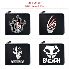 8 Styles Bleach Zipper Anime Short Wallet Purse