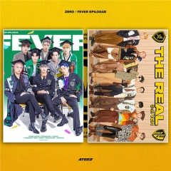9 Styles K-POP ATEEZ ZERO:FEVEREPILOGUE Poster Sticker 21*30cm