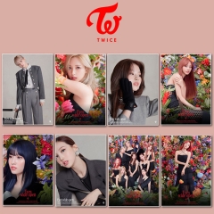 10 Styles K-POP TWICE Eyes Wide Open Poster Sticker 21*30cm