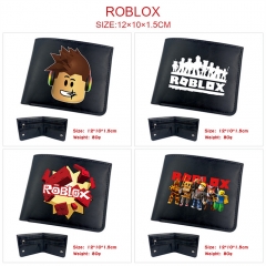 6 Styles Roblox Cartoon Anime Wallet Purse