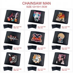 9 Styles Chainsaw Man Cartoon Anime Wallet Purse