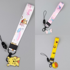12 Styles Disney Dumbo Tom and Jerry Duffy Anime Phone Strap Lanyard