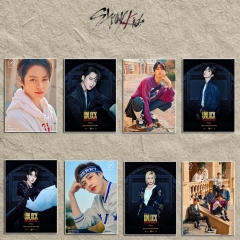 9 Styles K-POP Stray Kids Unlock IN LIFE' Poster Sticker 21*30cm
