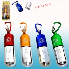 4 Styles Dragon Ball Z Pendant Cartoon Anime Keychain