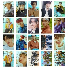 2 Styles 16PCS/SET K-POP ATEEZ ZERO: FEVER Photocard Lomo Card 5.2*7.4cm