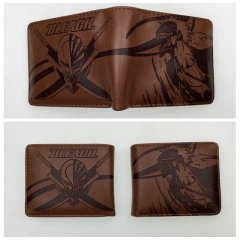 2 Styles Bleach Coin Purse Anime Short Wallet