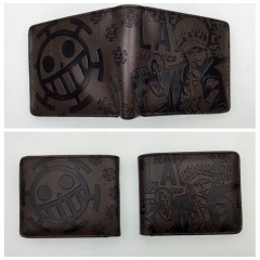 12 Styles One Piece Coin Purse Anime Short Wallet