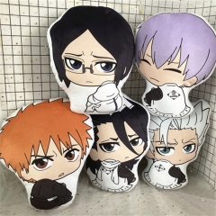 10cm/40cm 5 Styles Bleach Kurosaki Ichigo Kuchiki Byakuya Anime Plush Pillow