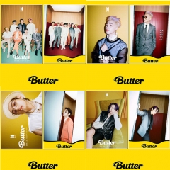 8 Styles K-POP BTS Bulletproof Boy Scouts BUTTER Poster Sticker 21*30cm