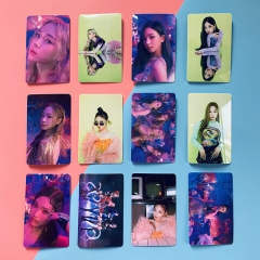 5 Styles 5PCS/SET K-POP Aespa Black Mamba ID Card Sticker 5.4*8.5cm