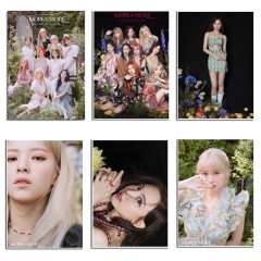 10 Styles K-POP TWICE MORE & MORE Poster Sticker 21*30cm