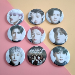 ATEEZ回归新专辑ANSWER周边徽章 ATINY胸针胸章金弘中HONG JOONG