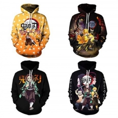 17 Styles Demon Slayer: Kimetsu no Yaiba Printing Digital 3D Cosplay Anime Hoodie