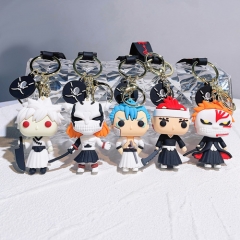 7 Styles Bleach Kurosaki Ichigo Anime Figure Keychain