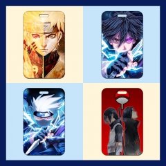 10PCS/SET 10 Styles Naruto Cartoon Anime Card Holder Bag