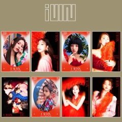 7 Styles K-POP (G)I-DLE《I Burn》Poster Sticker 21*30cm