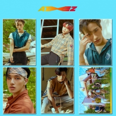 9 Styles K-POP ATEEZ ZERO FEVER PART Poster Sticker 21*30cm