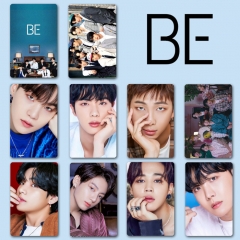 10CS/SET K-POP BTS Bulletproof Boy Scouts Be Life Goes On ID Card Sticker 5.4*8.5cm