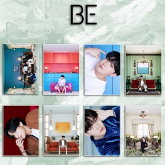 8 Styles K-POP BTS Bulletproof Boy Scouts BE SkiT Life Goes On Poster Sticker 21*30cm