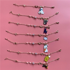 7 Styles K-POP BTS Bulletproof Boy Scouts Titanium Steel Bracelet
