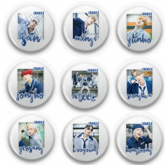ATEEZ专辑ZERO : FEVER Part.1胸章胸针THANXX徽章 ATINY饰品