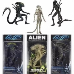 NECA 7波异形.全高约8寸 3款一套