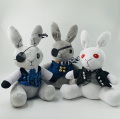 30CM Kuroshitsuji/Black Butler Sebastian Michaelis Cosplay Cartoon Stuffed Doll Anime Plush Toy