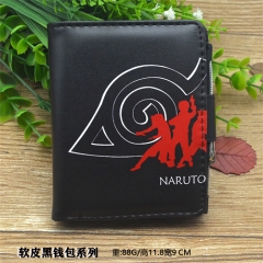 Naruto Cartoon Cosplay Purse PU Leather Anime Short Wallet