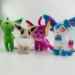 15-23CM 4 Styles Pokemon Eevee Cartoon Collection Doll Anime Plush Toy