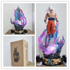 （带电）龙珠 GK 自在极意功 孙悟空 三头雕 可发光 盒装手办 高53cm1