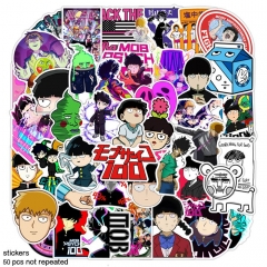 50张暴民心里灵能百分百Mob Psycho 100涂鸦贴纸笔记本电脑吉他贴