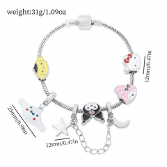3 Sizes My Meldody Kuromi Cosplay Alloy Anime Bracelet