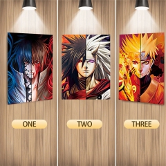 Naruto Cartoon Can Change Pattern Lenticular Flip Anime 3D Poster