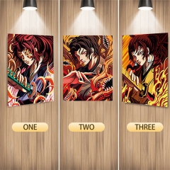 Demon Slayer: Kimetsu no Yaiba Cartoon Can Change Pattern Lenticular Flip Anime 3D Poster