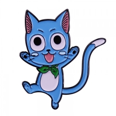 Fairy Tail Cartoon Character Pattern Alloy Pin Anime Brooch