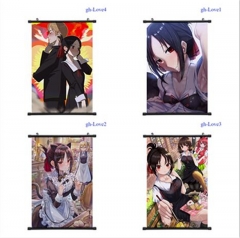 60X90cm 辉夜大小姐想让我告白～天才们的恋爱头脑战 挂画图