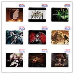(25*30*0.3CM) 15 Styles Attack on Titan/Shingeki No Kyojin Cartoon Anime Mouse Pad